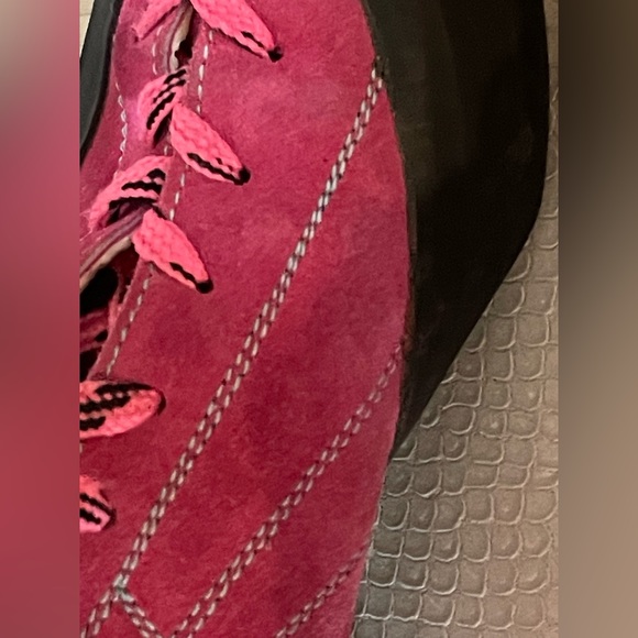 SCARPA Climbing Shoes, Pink Suede’s Women’s Size EU 42, US 10 Made in Italy - Picture 9 of 16
